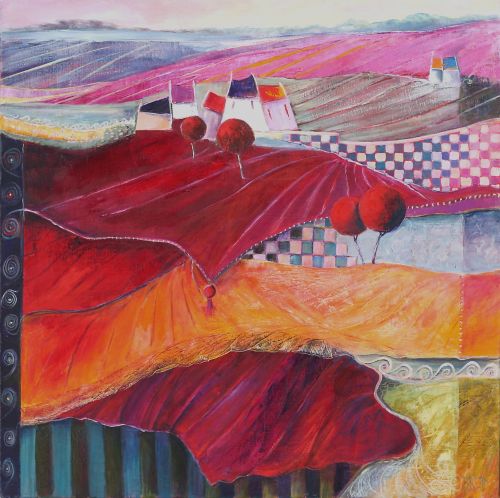 Enveloppement - 80x80cm