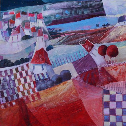 Un ailleurs - 80x80cm