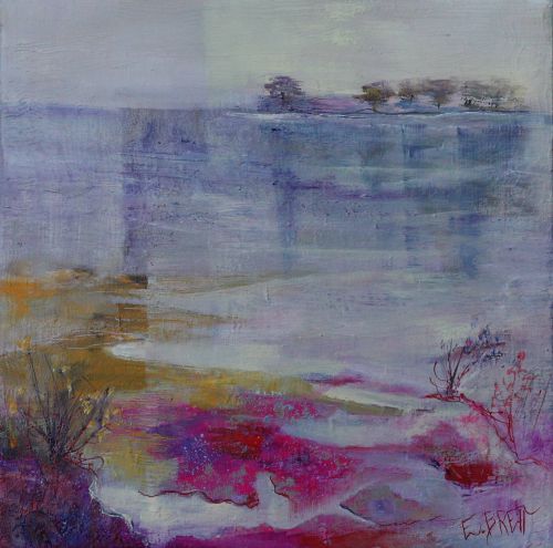 Lumière d'hiver - 30x30cm