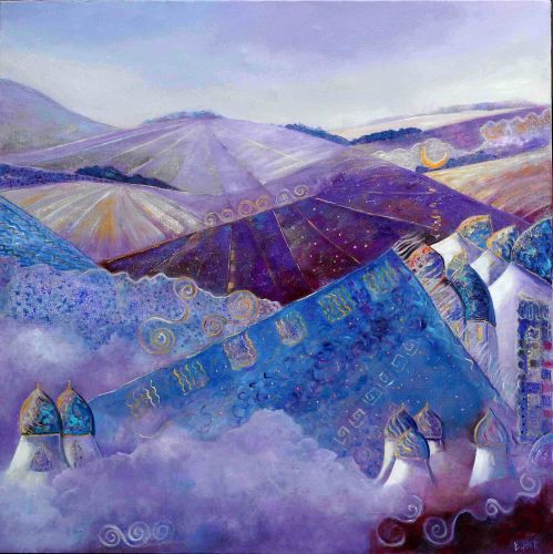 Chuchotements - 100x100cm