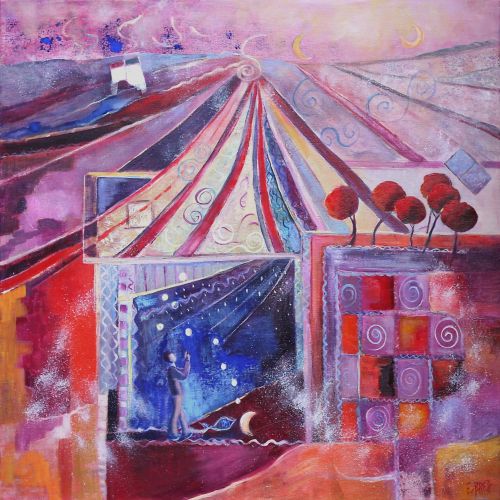 Eclectique - 80x80cm