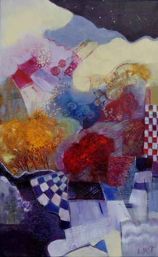 Balade automnale - 60x30cm