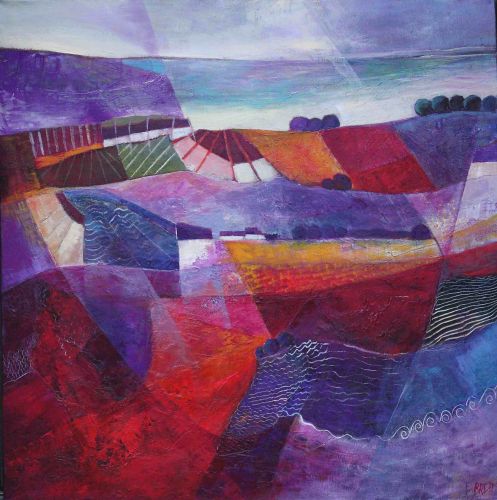 Lumière d'automne - 80x80cm